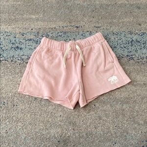 Old Navy Pink Athletic Shorts with Elastic Waistband